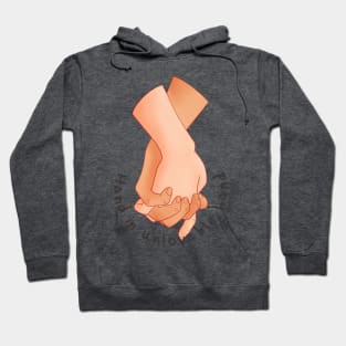 Hand in unlovable hand Hoodie